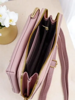 Royalfashion Multifunkcyjna torebka portfel na pasku Quilted Charm