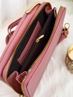 Royalfashion Multifunkcyjna torebka portfel na pasku Quilted Charm