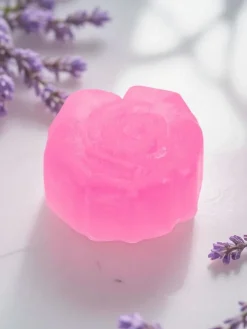 Royalfashion Mydełko glicerynowe w kształcie kwiatu Lawenda