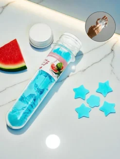 Royalfashion Mydełko papierowe do podróży w gwiazdki Watermelon