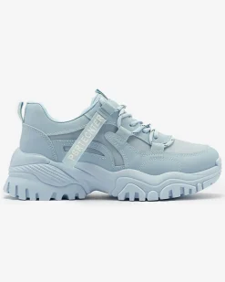 Royalfashion Niebieskie damskie buty sportowe typu sneakersy Povilpo