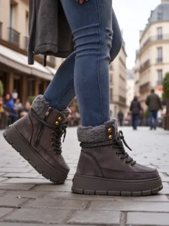 Royalfashion Śniegowce damskie Bomion