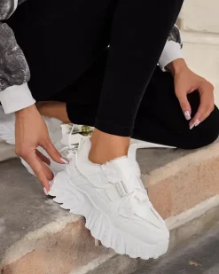 Royalfashion Ocieplane sneakersy damskie Losgos