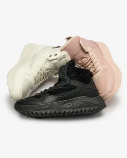 Royalfashion Ocieplane sneakersy damskie z futerkiem Retodaf