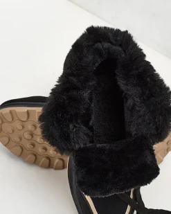 Royalfashion Ocieplane sneakersy damskie z futerkiem Mofell