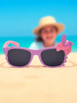 Royalfashion Okulary przeciwsłoneczne dziecięce z ozdobami Bunny Shine