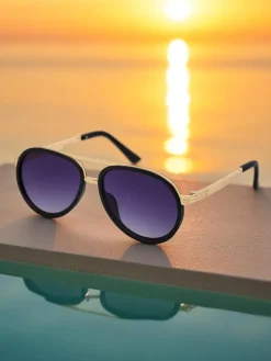 Royalfashion Okulary przeciwsłoneczne w stylu "mucha" Muse