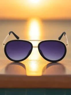 Royalfashion Okulary przeciwsłoneczne w stylu "mucha" Muse