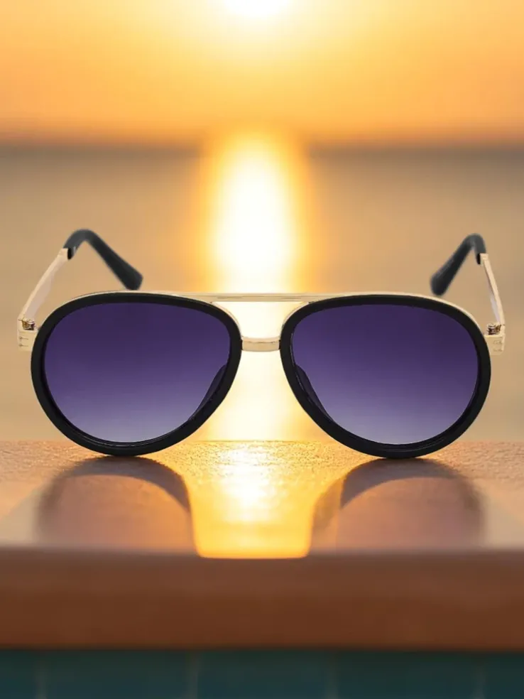 Royalfashion Okulary przeciwsłoneczne w stylu "mucha" Muse