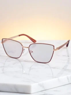 Royalfashion Okulary przeciwsłoneczne w kwadracie lekko przyciemnione Olattes