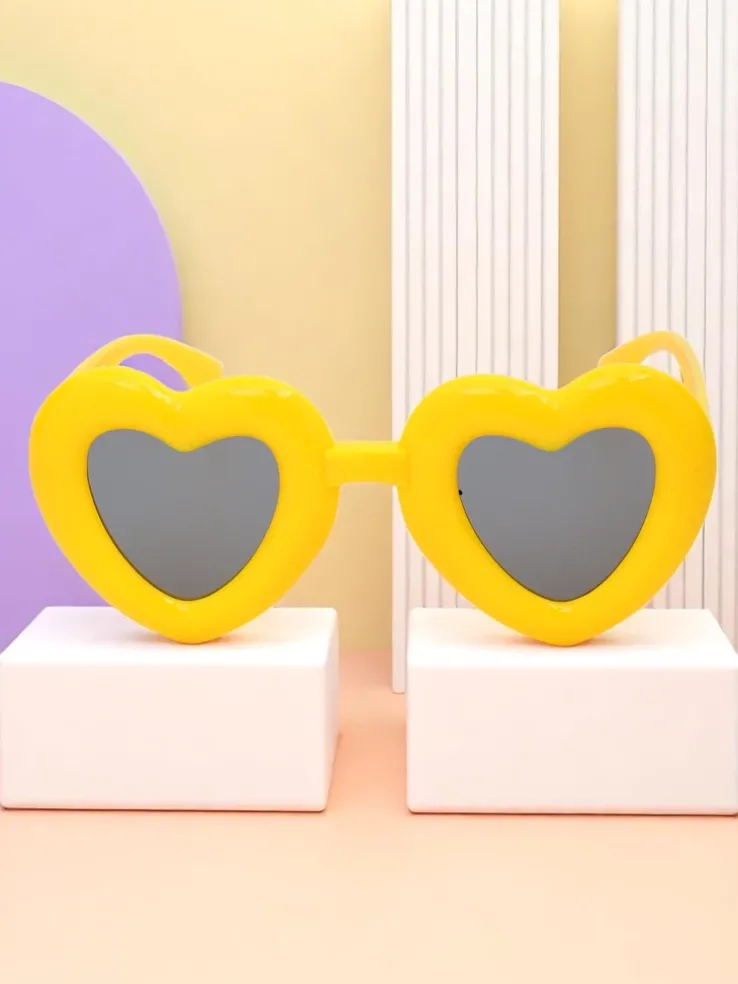 Royalfashion Okulary przeciwsłoneczne dziecięce Serduszka