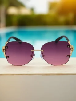 Royalfashion Okulary przeciwsłoneczne w stylu "mucha" Bee Chic