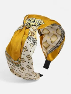 Royalfashion Opaska damska w stylu apaszki z eleganckim printem