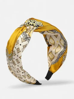 Royalfashion Opaska damska w stylu apaszki z eleganckim printem