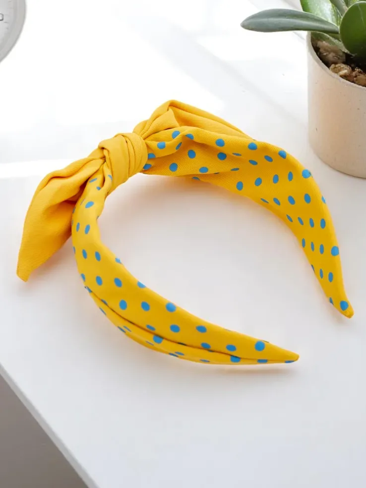 Royalfashion Opaska do włosów z kokardką Polae