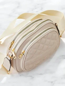 Royalfashion Owalna mała damska torebka z eko skóry