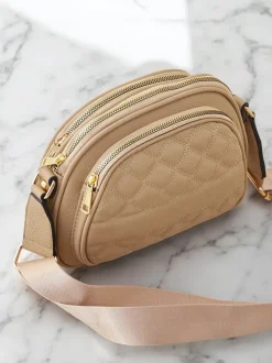 Royalfashion Owalna mała damska torebka z eko skóry