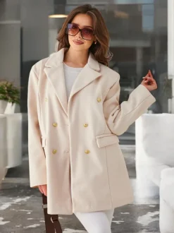 Royalfashion Płaszcz damski casual