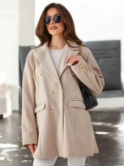 Royalfashion Płaszcz damski casual