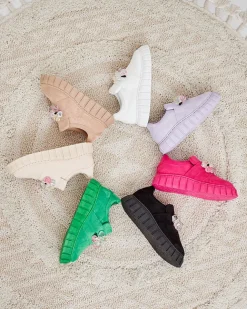 Royalfashion Półbuty sportowe z kolorowymi kamyczkami Resinello