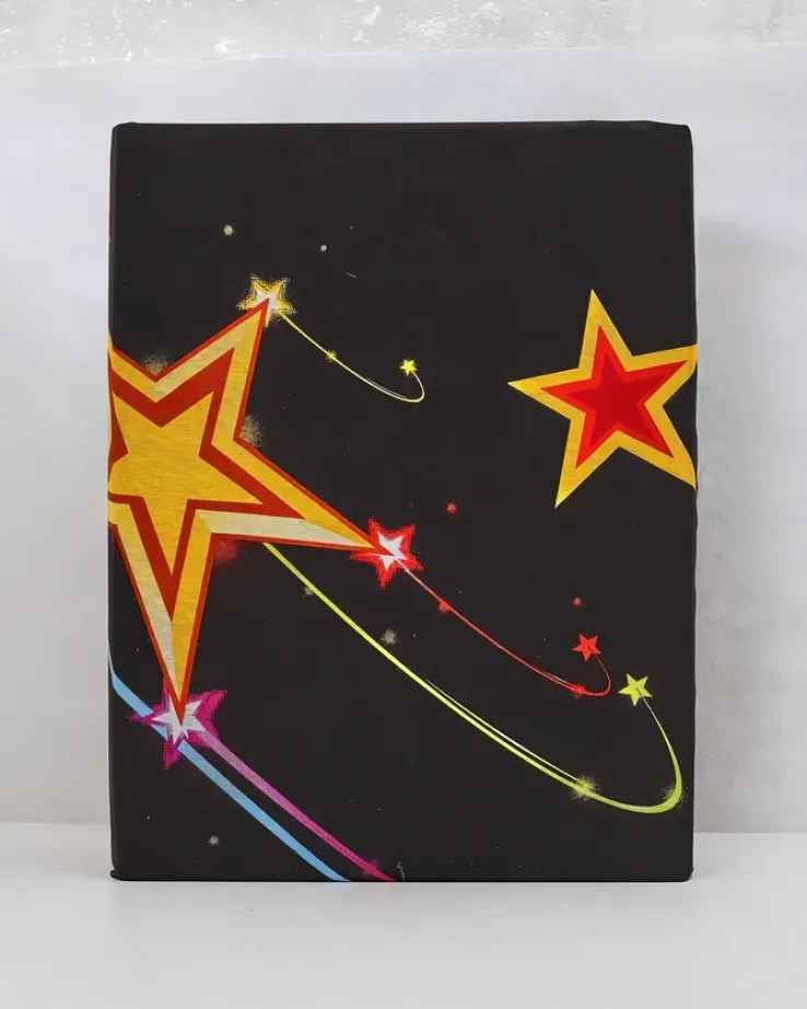 Royalfashion Pościel KOSMOS 160x200 komplet 3-CZĘŚCI