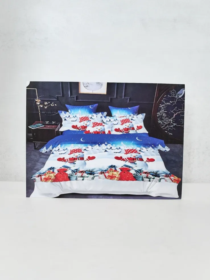 Royalfashion Pościel świąteczna 200x220 komplet 3-CZĘŚCI