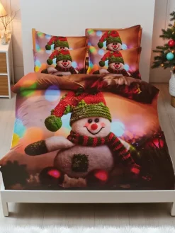 Royalfashion Pościel świąteczna 160x200 komplet 3-CZĘŚCI