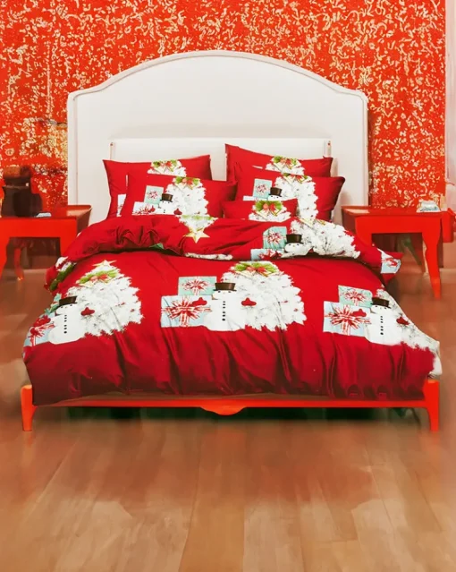 Royalfashion Pościel świąteczna 160x200 komplet 3-CZĘŚCI