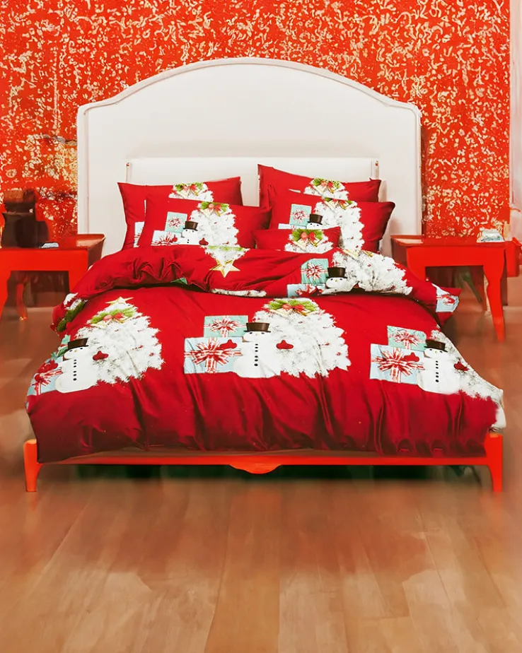 Royalfashion Pościel świąteczna 160x200 komplet 3-CZĘŚCI