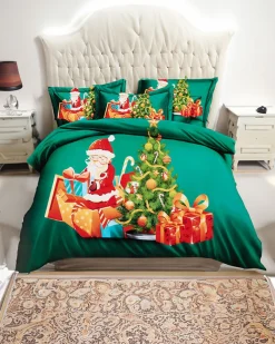 Royalfashion Pościel świąteczna 160x200 komplet 3-CZĘŚCI