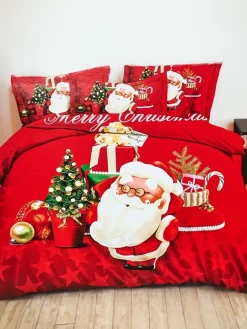 Royalfashion Pościel świąteczna 160x200 komplet 3-CZĘŚCI