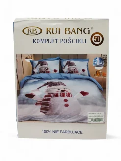 Royalfashion Pościel świąteczna 160x200 komplet 3-CZĘŚCI