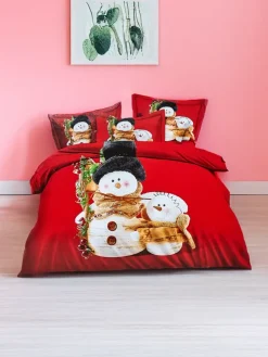 Royalfashion Pościel świąteczna 200x220 komplet 4-CZĘŚCI