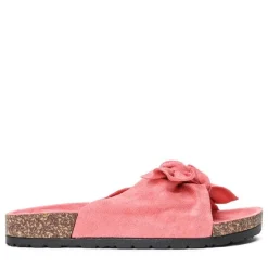 Royalfashion Różowe klapki z kokardką Summer Blow