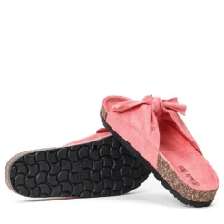 Royalfashion Różowe klapki z kokardką Summer Blow