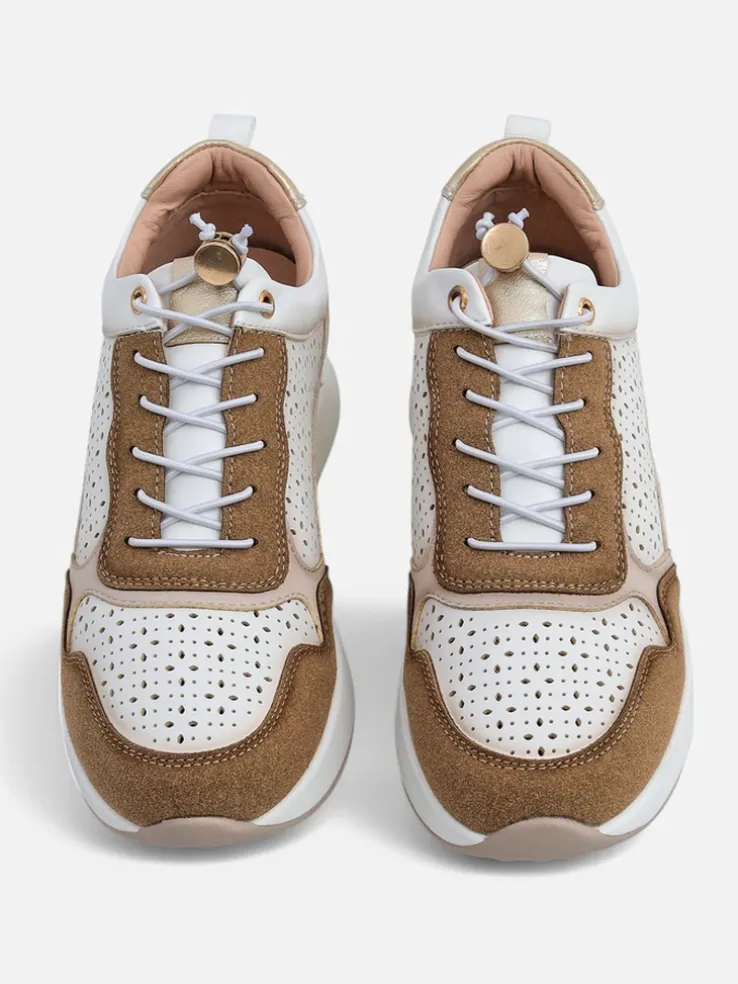 Royalfashion Sneakersy damskie na koturnie Zerrni