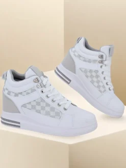 Royalfashion Sneakersy damskie na koturnie Erron