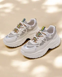 Royalfashion Sneakersy damskie na grubszej podeszwie Teresii