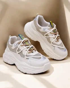 Royalfashion Sneakersy damskie na grubszej podeszwie Teresii