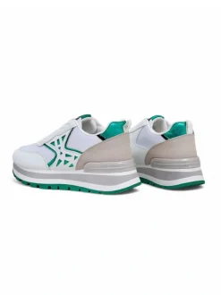 Royalfashion Sneakersy damskie z brokatem Senues