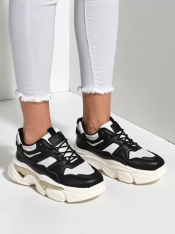 Royalfashion Sneakersy damskie na grubszej podeszwie Lesalli