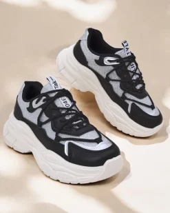 Royalfashion Sneakersy damskie na grubszej podeszwie Teresii