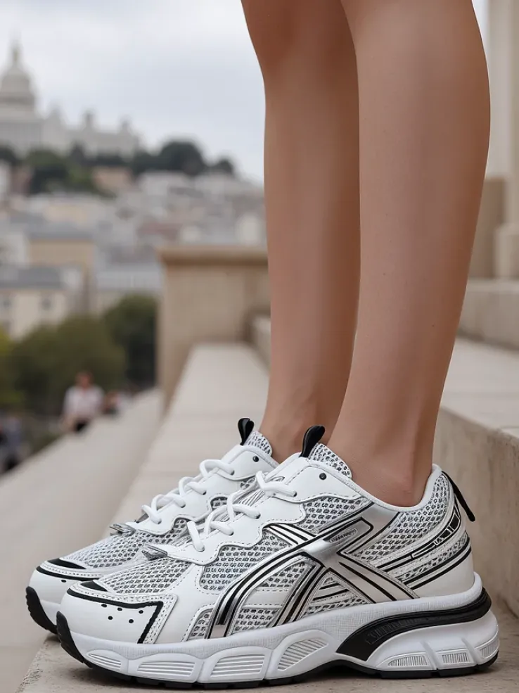 Royalfashion Sneakersy damskie na grubszej podeszwie Imerri