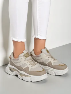 Royalfashion Sneakersy damskie na grubszej podeszwie Lesalli