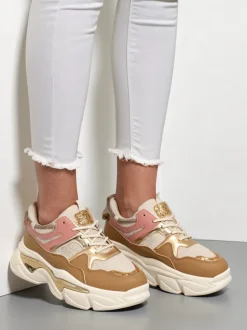 Royalfashion Sneakersy damskie na grubszej podeszwie Lesalli