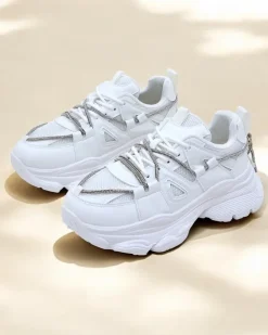 Royalfashion Sneakersy damskie na grubszej podeszwie Reterri