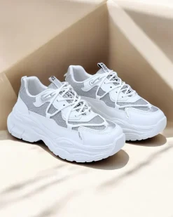 Royalfashion Sneakersy damskie na grubszej podeszwie Teresii