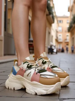 Royalfashion Sneakersy damskie na grubszej podeszwie Reterri