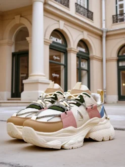 Royalfashion Sneakersy damskie na grubszej podeszwie Reterri