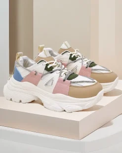 Royalfashion Sneakersy damskie na grubszej podeszwie Reterri